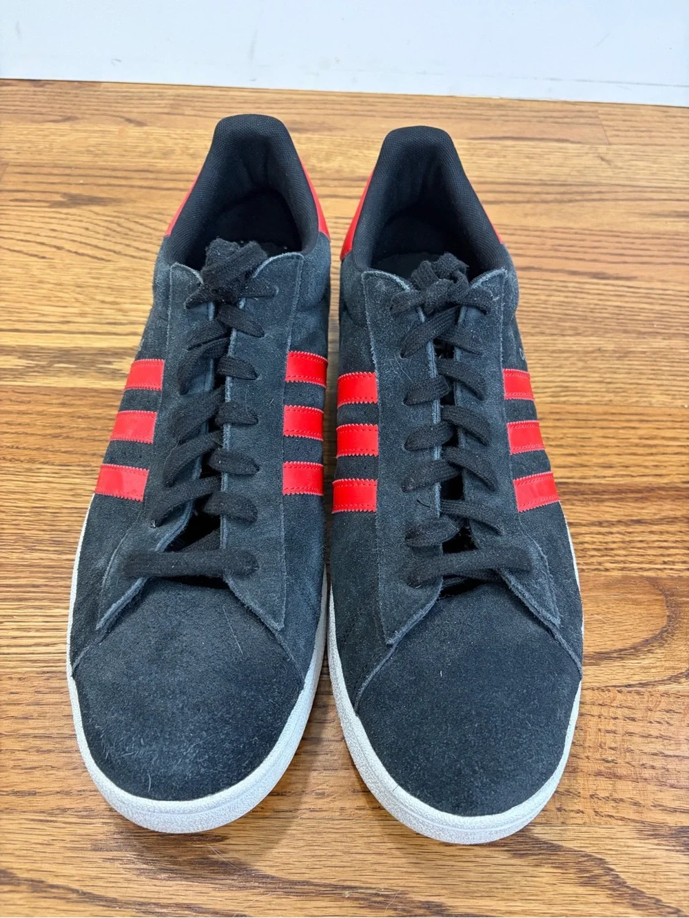 adidas Campus 00s Black/Red Suede Sneakers (15)